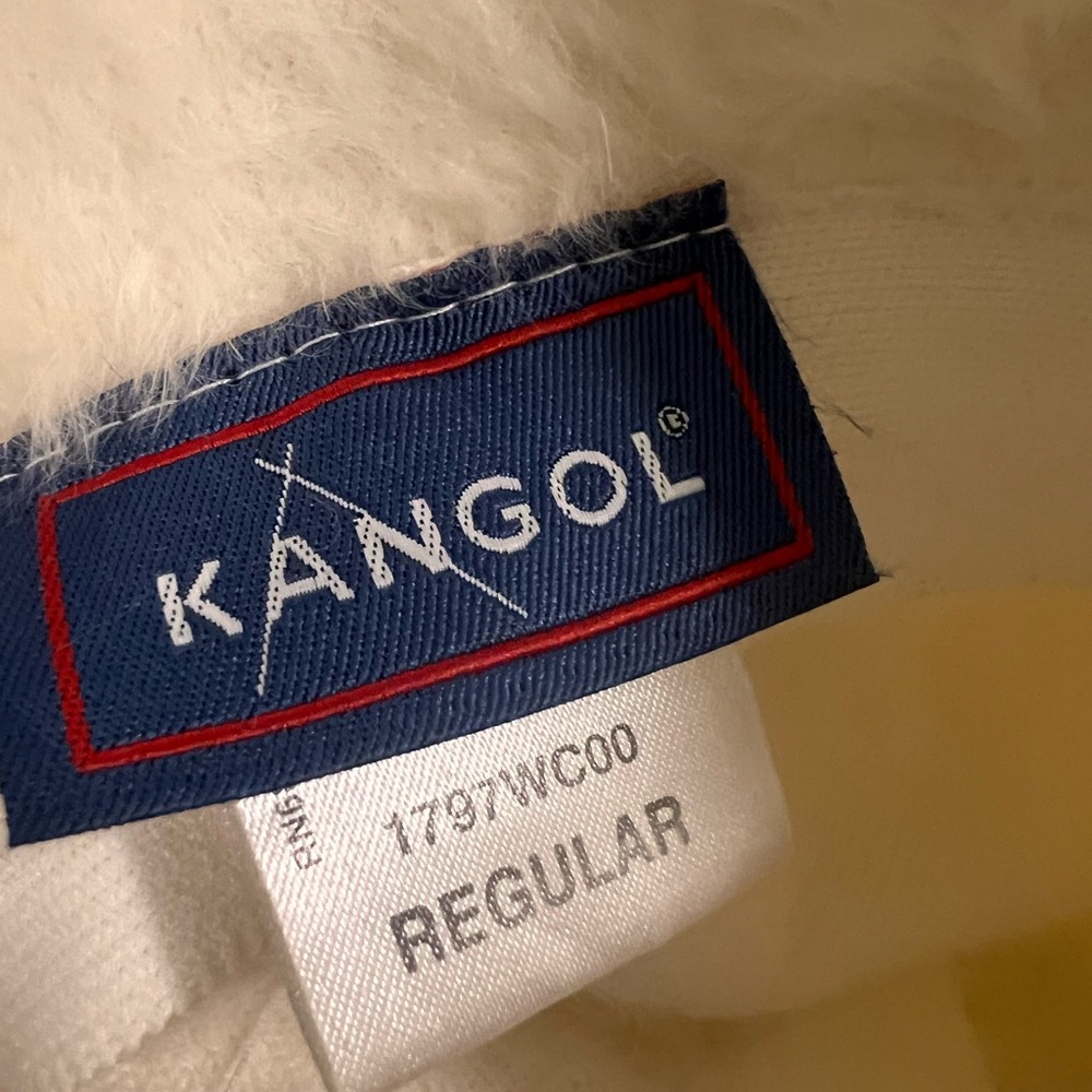 Kangol Cream Fuzzy Bucket Hat - Picture 3 of 4